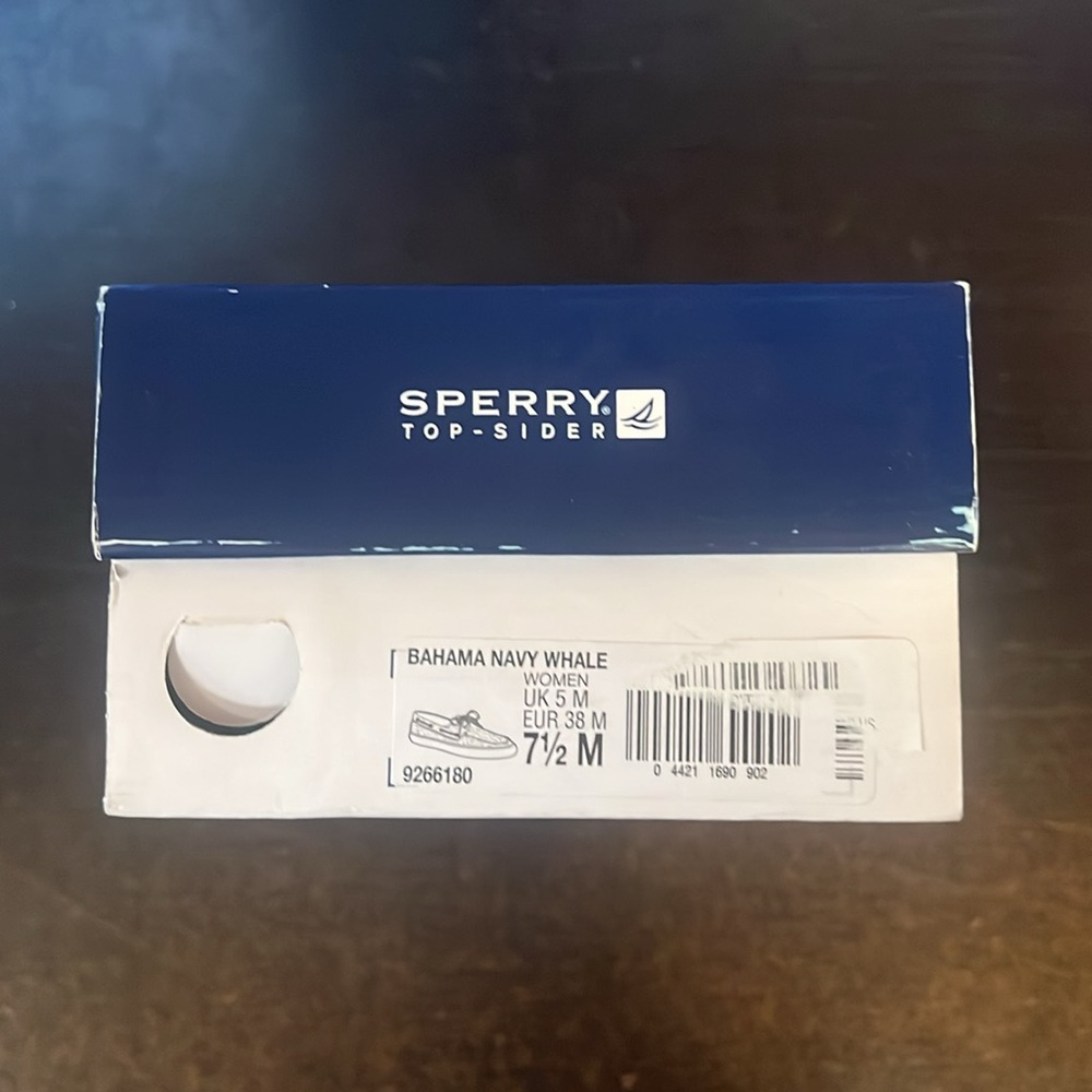 Sperry Bahama Navy Whale - Picture 2 of 5